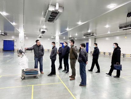 嘉定機管局蒞臨調研新配送中心