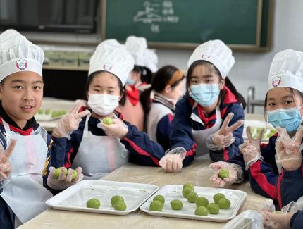 DIY青團 | 傳統美食進校園